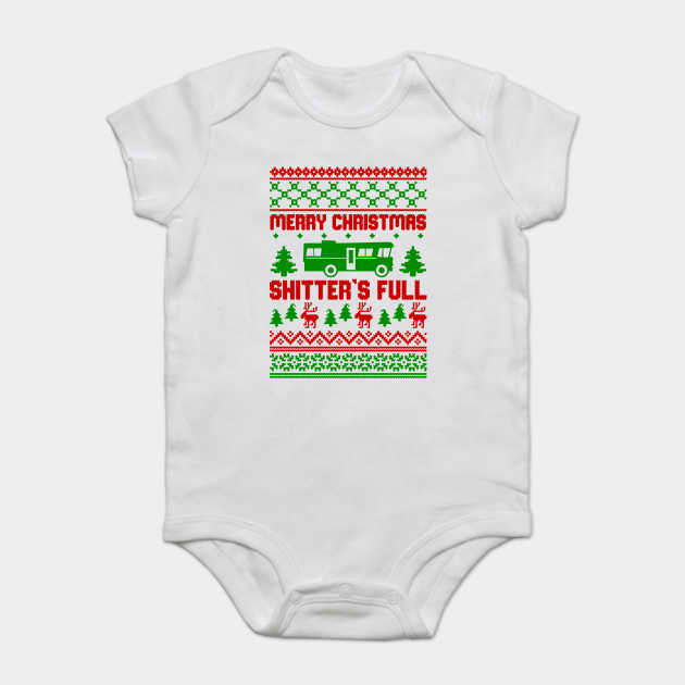 Shitters full ugly sweater - Shitters Full Ugly Sweater - Onesie | TeePublic